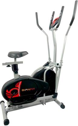 BIONFIT Elliptical Cross Trainer CT02 Gym Cycle for Home, Weight: 120Kg Adjustable Seat Indoor Cycles Exercise Bike