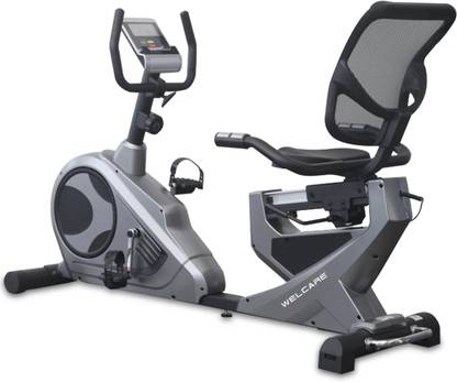 WELCARE WC1588 Recumbent Bike Adjustable Seat, Magnetic Resistance Recumbent Stationary Exercise Bike