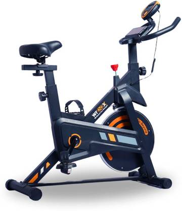 WROGX SPIN 100 Upright Stationary Exercise Bike