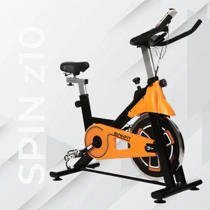 BIONFIT Gym Cycle Spin z10 for Home Cardio, Fat Loss, 6 Kg Flywheel, Friction Resistance Spinner Exercise Bike
