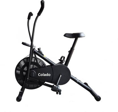 colado CF1 Exercise Cycle With Moving Handles & Adjustable Cushioned Seat Dual-Action Stationary Exercise Bike