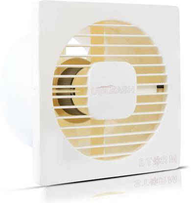 unleash Storm 6 inch Kitchen Exhaust Fan, Bathroom Exhaust Fan Ventilation Fan Axial Fan 150 mm Exhaust Fan
