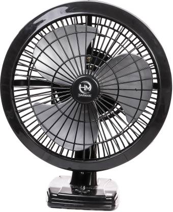 HM HMTF-BLACK12 with 12 Months Warranty Silent Operation 300 mm Table Fan