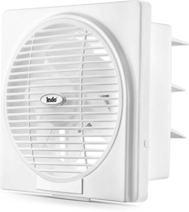 Indo High speed 200 mm Exhaust Fan | RPM: 2400 | Anti rust body | Warranty: 2 Years| 200 mm Exhaust Fan