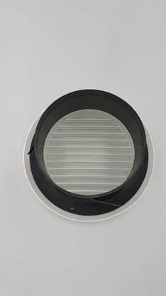 ASTBERG Ceiling Disk Diffuser Round Ducting Vent Cap Ventilation Cover With Mesh 200 mm Exhaust Fan
