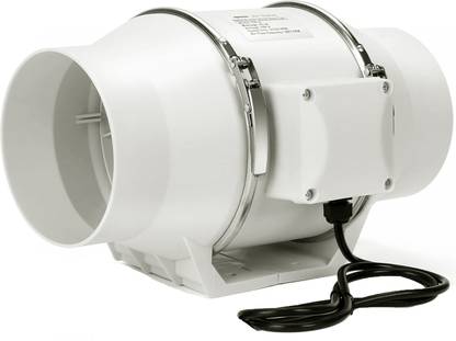 Ardnib 4"100mm Inline Duct Fan/Silent Mix Flow/Circular Inline Fan/ Fresh Air System 100 mm Exhaust Fan