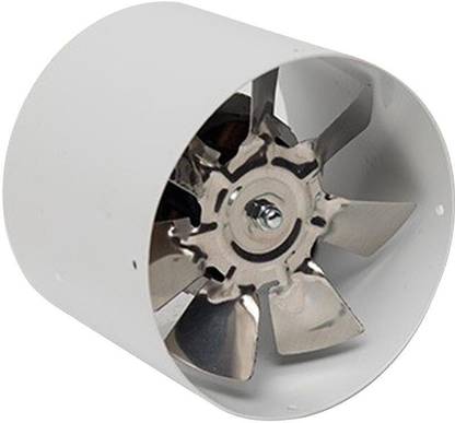 Calandis Metal Inline Duct Fan Booster Exhaust Blower Air Cooling Filter Vent 120 mm Exhaust Fan