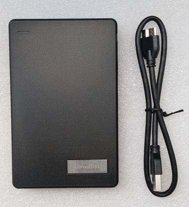 Tiasy 500 GB External Hard Disk Drive (HDD) with  500 GB  Cloud Storage