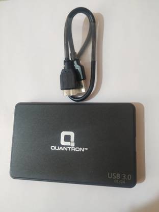 Quantron 4000 GB MB External Hard Disk Drive (HDD) with  4000 GB  Cloud Storage