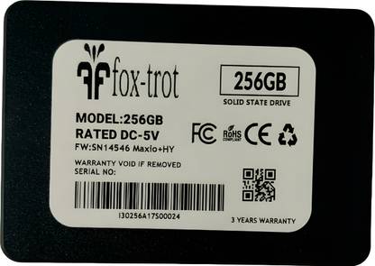 fox-trot 256 GB External Solid State Drive (SSD) with  256 GB  Cloud Storage