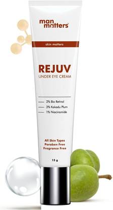Man Matters Under Eye Cream For Men | Removes Dark Circles, Wrinkles | With 2% Bio Retinol