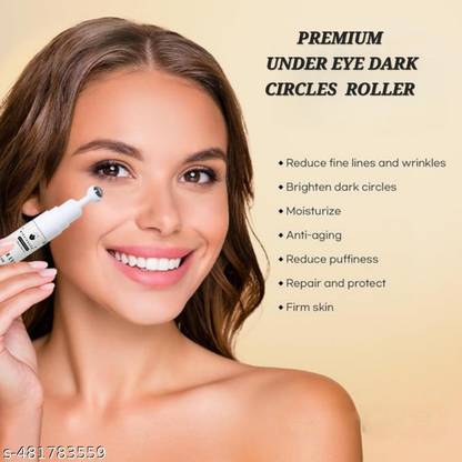 NIRVIKALPA AYURVEDA Coffee Under Eye Cream | Dark Circles Care with Serum, Mask & Roll On