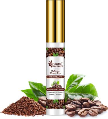 Oriental Botanics Caffeine Under Eye Cream Roll-On for Fights Dark Circles & Puffiness