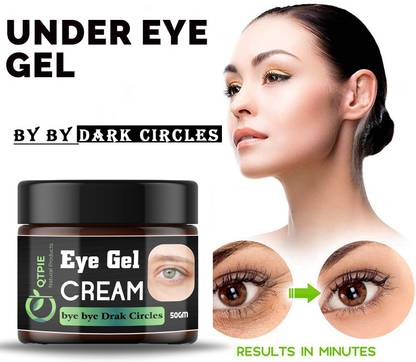 qtpie Ultra Ageless Under Eye Gel Cream For Dark Circles, Fine Lines, & Puffiness