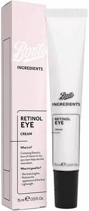 Boots Ingredients Retinol Eye Cream 15ml