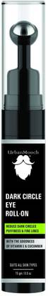 UrbanMooch Under Eye Gel Roll On with Massage Roller to Reduce Dark Circles, Puffiness