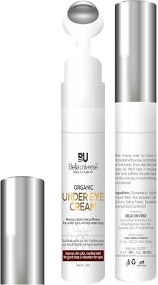 BELLAUNIVERSE Organic Under Eye Cream | Reduces Dark Circles, Puffiness & Fine Lines
