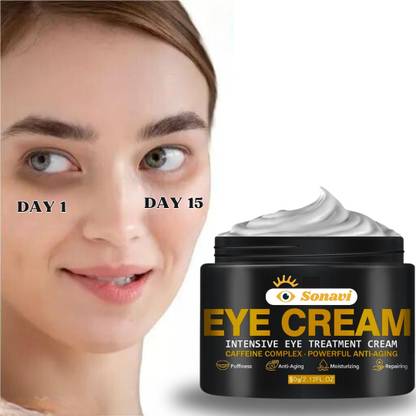 smartdrops Daily Glow Under Eye Cream-VitaminC & Turmeric for DarkCircle Reduction