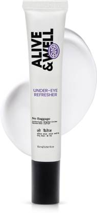 Alive & Well No Baggage Under Eye Cream Gel, Built-in Cooling Massage Applicator