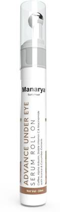 Manarya Under Eye Serum to Reduce Dark Circles with Green Tea Extract, Glutathione