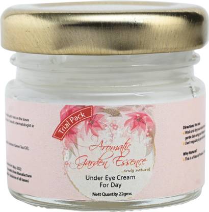 Aromatic Garden Essence Under Eye Day Cream For Dark Circles Removal, Puffiness, Fine Lines & Wrinkles