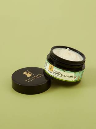 Pilgrim Squalane Under Eye Cream with Caffeine|Fights Dark Circles, Wrinkles|Depuff Eyes