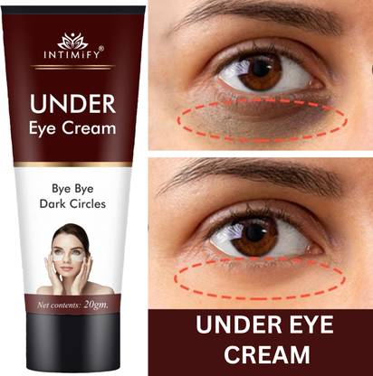 INTIMIFY Dark Circles Removal Cream, Reduce Wrinkles, Puffiness & Fine Lines, Men Women