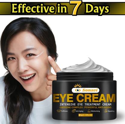 Sonavi Eye Cream For Men, Helps Remove Dark Circles & Under Eye Wrinkles