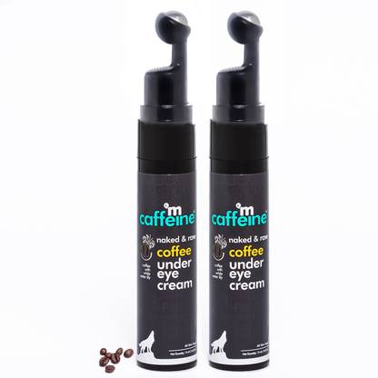 mCaffeine Coffee Under Eye Cream | Reduces Dark Circles, Puffiness & Fine Line (Pack of 2)