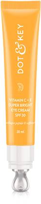 Dot & Key Vitamin C + E Super Bright Eye Cream SPF 30 | For Dark Circles