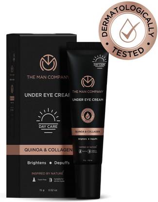 THE MAN COMPANY Under Eye Cream For Men Infused With Quinoa & Collagen - 15 gm