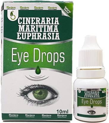 BHARGAVA Bhargava Phytolab Cineraria Maritima Euphrasia Redness Relief Advanced Eye Drops