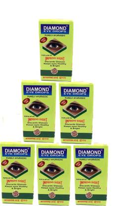 DIAMOND Purely Ayurvedic Eye Drops, 10 ml (6x10 ml) Eye Drops