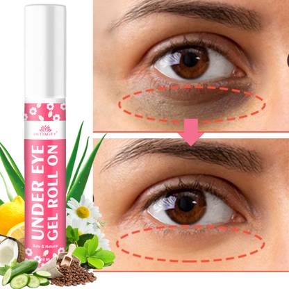 INTIMIFY Under Eye Gel for Dark Circles, Puffy Eyes, Wrinkles For Men & Women Pack of 1
