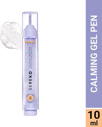 SEREKO Calming Gel Pen With Wild Indigo & Cica for Dark Circles, Puffiness & Acne Spots
