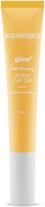 Aqualogica Glow+ Luminous Under Eye Gel to Reduces Dark Circles with Papaya & Vitamin C