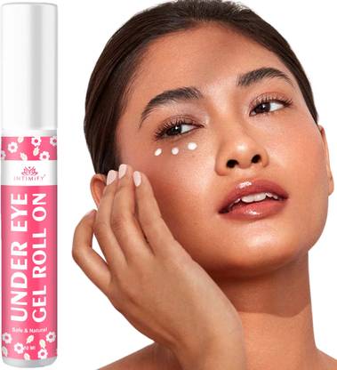 INTIMIFY Under Eye Gel Roll On For Dark Circles, Puffy Eyes, Wrinkles & Fine Lines