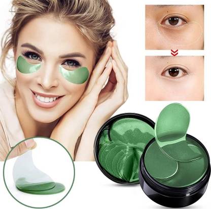 Gabbu new Eye Patches for Dark Circles green Eye Cooling Gel Pads