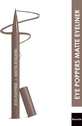 Glam21 Eye Poppers Matte Eyeliner Intense Pigment Smudge & Waterproof Color Pen Style 0.5 g