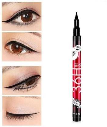 Hezruck Insta Beauty Water & Smudgeproof 36 Hour Long Lasting Liquid Eyeliner Pack of 1 2.5 ml