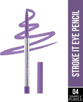 Hilary Rhoda Stroke It Eye Pencil | Easy Glide & Quick-Drying | Matte Finish |Sharpener Built 0.26 g