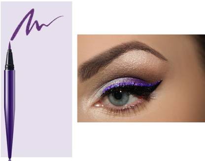 BLUEMERMAID PURPLE SPARKLE EYELINER FOR BEAUTIFUL EYE MAKEUP 2 ml