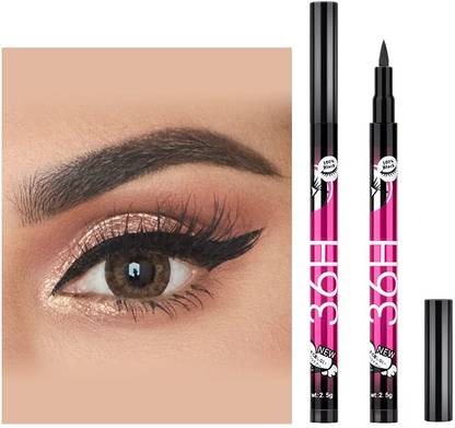 LILLYAMOR 3D Waterproof Liquid Eyeliner Black Eye Liner 5 g