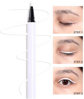 DARVING Matte White Sketch Pen Eyeliner Waterproof Long Lasting 3 g