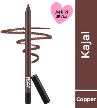 NYKAA Glamoreyes Colour Eye Pencil Kajal Bronze Beam 08 (1.2g) 1.2 g
