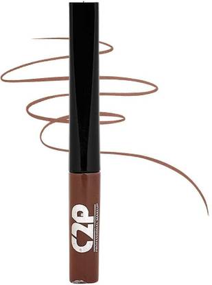 C2P Professional Makeup Playmate Brown Liquid Eyeliner Waterproof Smudge-Proof & Stays up to 24 Hours 4 ml