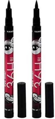 BLUST&FAMME 36h eyeliner waterproof pack of 2 10 ml