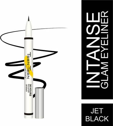 Teen Teen Intense Glam Eyeliner, 36 hrs Non Transfer, Waterproof, Black, 1.5gm 1.5 g