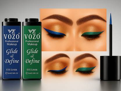 VOZO Professional Eyeliner – Bold Look, Smooth Application 02 10 ml