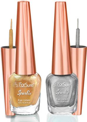 ForSure Absolute Shine Liquid Glitter Eyeliner, Intense , Long Lasting, Glossy Texture 14 ml
